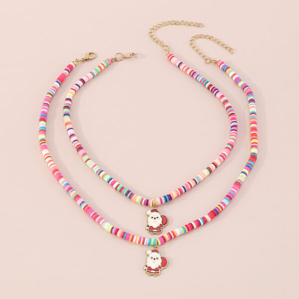 O1CN01Lxceci1X6nT2MArKB_1768642875-0-cib Wholesale Christmas Bohemian Ethnic Style Oil Drop Necklace