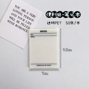 Notebooks (50 sheets and 1 book)