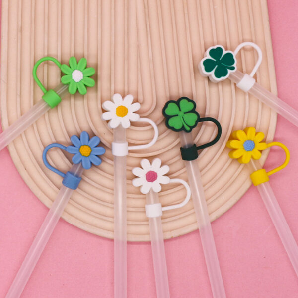 Wholesale Silicone Flower Tube Straw Hat