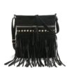 Wholesale Velvet Rivet Tassel Shoulder Bag