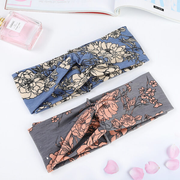 Wholesale Boho Cross Fabric Headbands