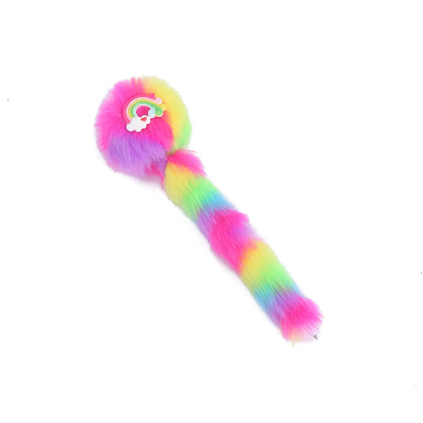 Wholesale Colorful Plush Cartoon Plastic Ballpoint Pen