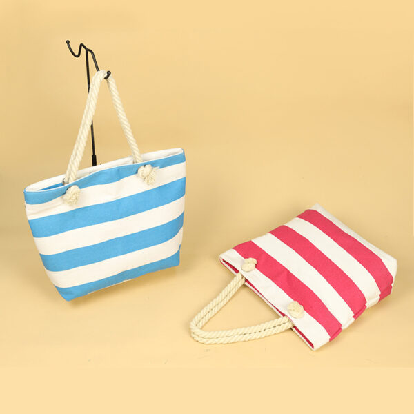 O1CN01MAmTKz1ibuACRx2oA_1635714432-0-cib Wholesale Canvas Striped Shoulder Pattern Beach Bag