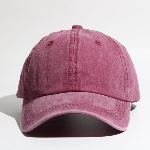 Wholesale Washed Ponytail Curved Brim Cotton Baseball Caps