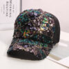 O1CN01MGUEVI1zFJzX7ag3V_2760286684-0-cib Wholesale Colorful Sequin Sequin Mesh Baseball Cap