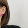 Wholesale Color Twist Alloy Earrings