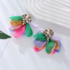 Wholesale Mesh Flower Earrings