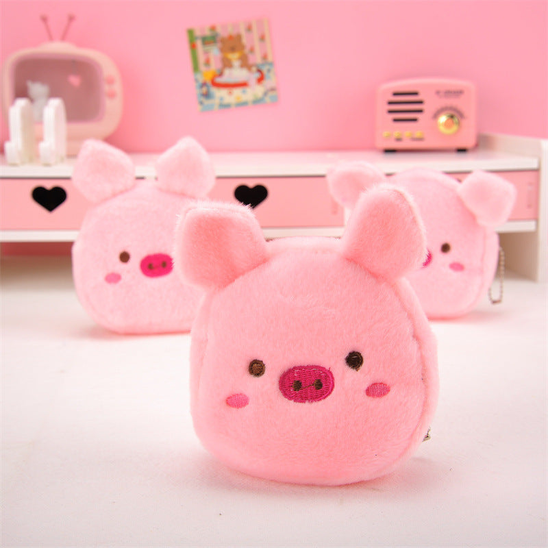 Wholesale Chilen's Plush Coin Purse Creative and Cute Storage Wallet