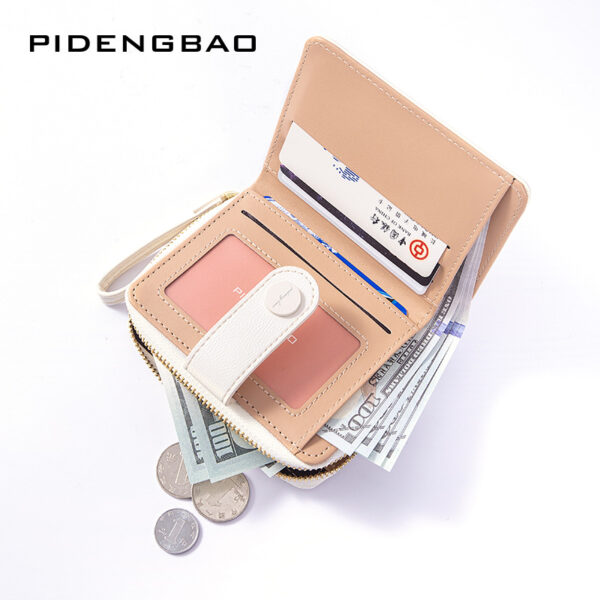 Wholesale PU Women's Short Wallet