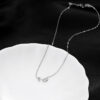 Wholesale S925 Sterling Silver Tulip Necklace