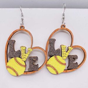 JE1152H / Wooden earrings