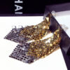 Wholesale Long Sequin Tassel Copper Earrings