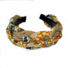 Wholesale Bohemian 3D Colorblock Fabric Headband