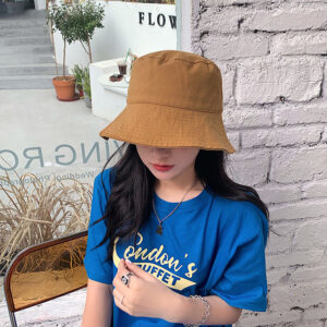 Single Eaves-Brownish Yellow / Adult style (cap circumference 58)