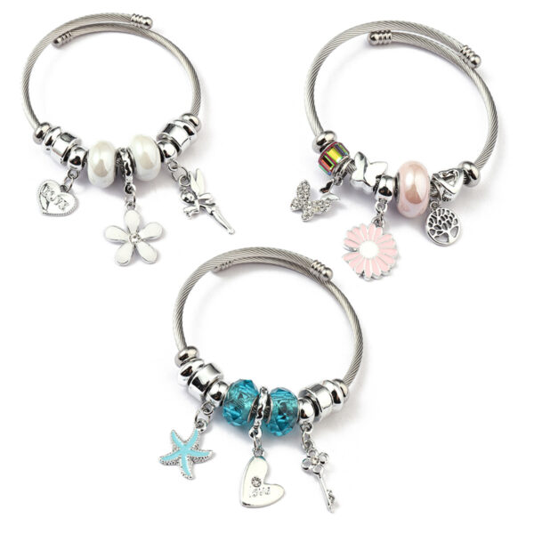 Wholesale Adjustable Stainless Steel Bracelets