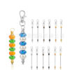 O1CN01MPw2oZ1tecQ29YJVl_2214663755927-0-cib Wholesale DIY Metal Beaded Cone Bullet Rod Lobster Buckle Keychain