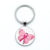 O1CN01MPyNtO1nHowFlUknb_2216302925065-0-cib Wholesale Care Breast Cancer Vermicelli with Zinc Alloy Key Chain