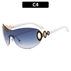 C4-White Feet Double Blue Sheet