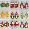 O1CN01MQrkPo2CFre2NqLwn_2207539588445-0-cib Wholesale Christmas Gingerbread Man Christmas Tree Santa Claus Wooden Earrings