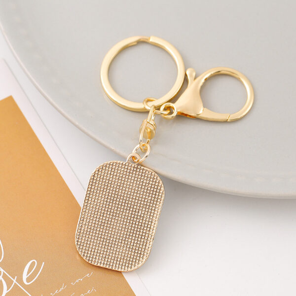 Wholesale Creative 26 English Letters Zinc Alloy Keychain