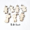 Wholesale Christmas Penguin Santa Claus Snowman Elk Gingerbread Man Earrings