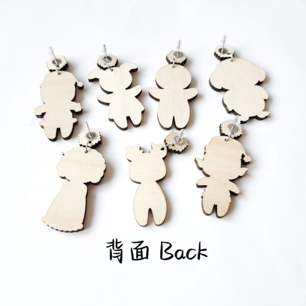 Wholesale Christmas Penguin Santa Claus Snowman Elk Gingerbread Man Earrings