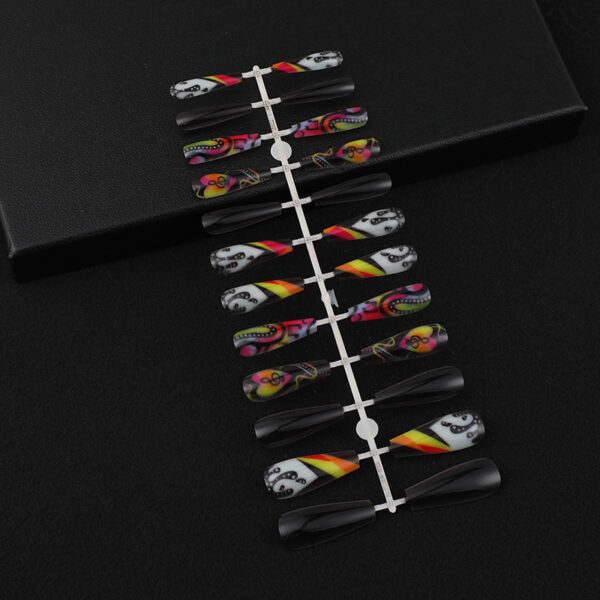 Wholesale Colorful Sheet Music Long Resin Nail Art