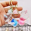 Wholesale Acrylic Sea Animal Floating Creative Keychain