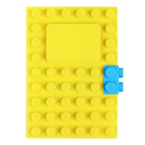 A6 step notebook (yellow) - button color random