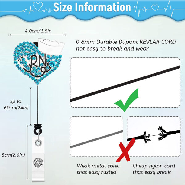 O1CN01MWV19o1E0PFTBj4rI_2129230289-0-cib Wholesale Metal Rhinestone Stethoscopes, Electrocardiograms, Crocodile Clips, Badges, Scrolls, Retractable Plastic Keychains