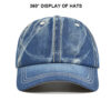 O1CN01MXS5Qr1YUu16UeVwq_3361583063-0-cib Wholesale Solid Color Washed Cowboy Hat Baseball Cap