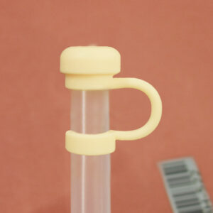 Off-white mushroom head 10mm / 10mm straw cap [without straw]]