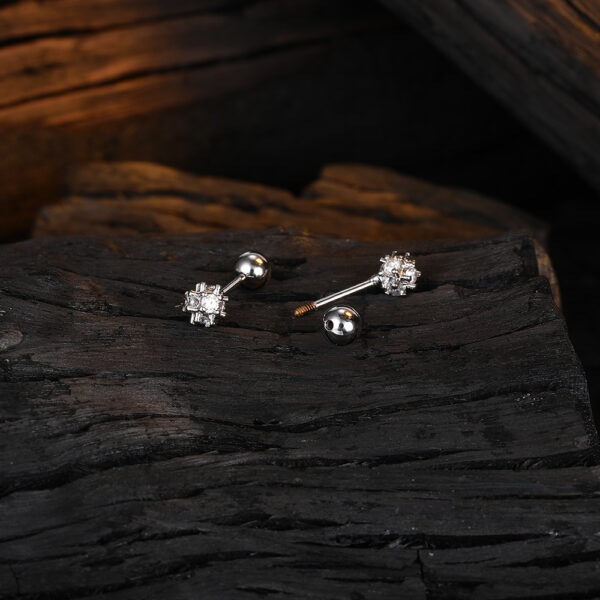 Wholesale Geometric Squares Copper Earrings