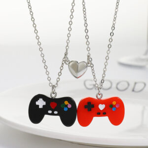 O1CN01MYLapC1WVhMxx7to7__3379762794-0-cib Wholesale Resin Creative Game Machine Handle Magnetic Attraction Pendant Necklace