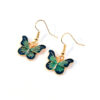 Wholesale Colorful Butterfly Alloy Earrings