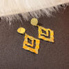 O1CN01MajXlU1onFfp3rGxc_2059265269-0-cib Wholesale Irregular Embossed Rhombus Earrings