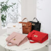 Wholesale PU Crocodile Patterned Small Square Bag Single Shoulder Crossbody Bag