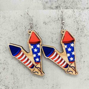 JE1321D / Wooden earrings