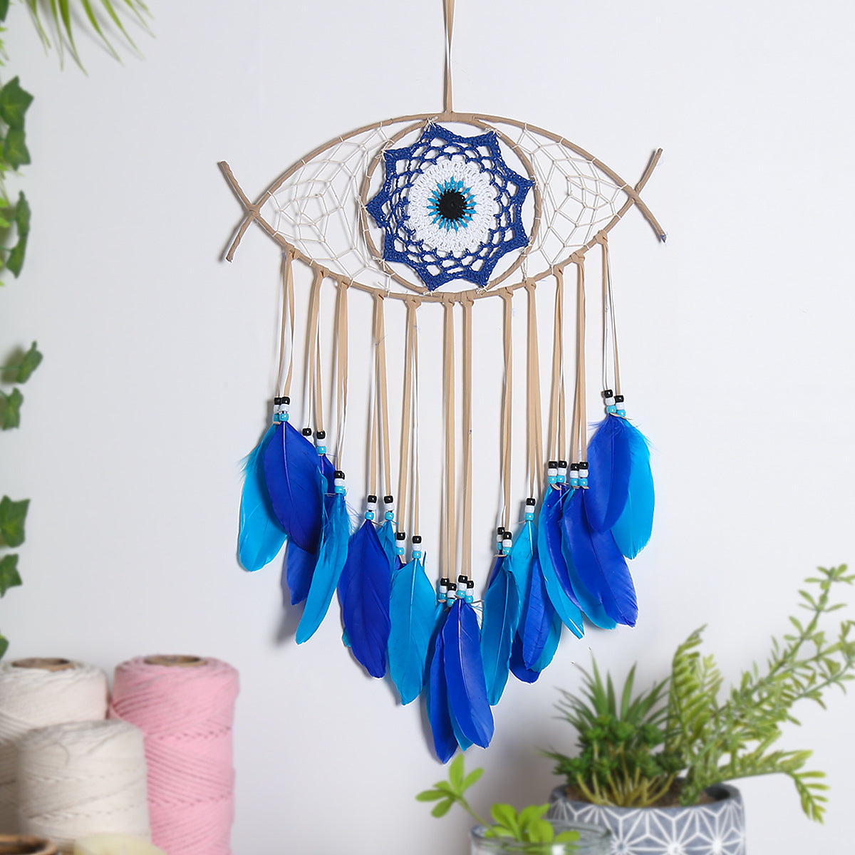Wholesale Iron Devil Eye eam Catcher