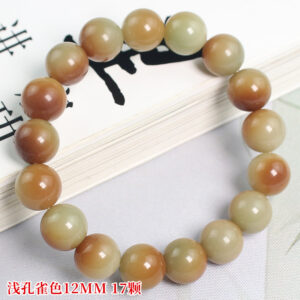 Light peacock color 12mm 17 pieces