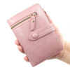 Wholesale PU Short Zipper Zero Wallet