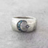 Wholesale Vintage Star Moon Rings Alloy