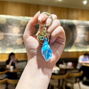 Small conch blue (4.1cm*1.8cm)