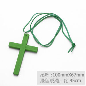 Green cross + green velvet rope