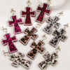 O1CN01MlB7hz2LDsadRBTN9_2206398079659-0-cib Wholesale Cross Shape Double Sided Printed Leopard Earrings