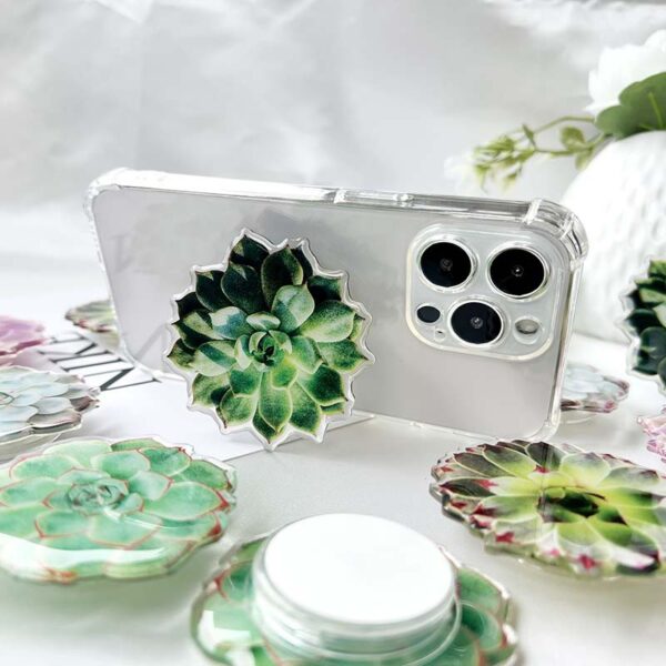 Wholesale Acrylic Succulents Glue Phone Holder
