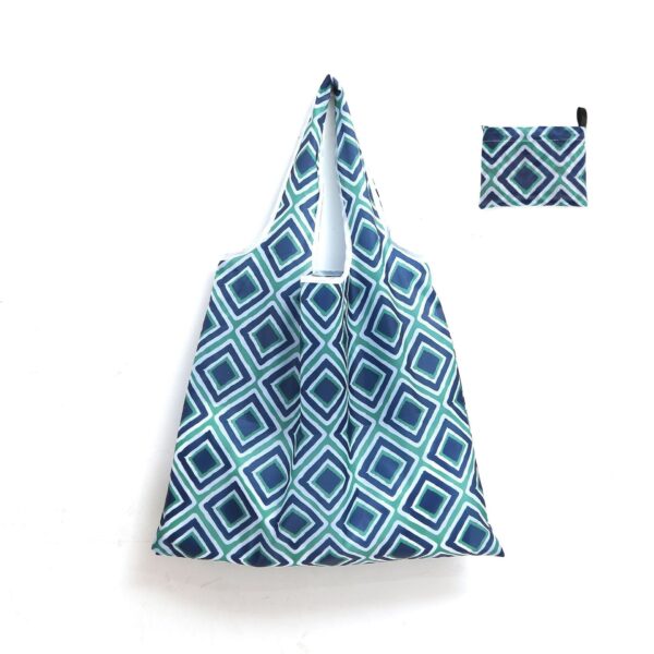 O1CN01MnwAlj1ZIMijEAzwx_2205953171-0-cib Wholesale Polyester Foldable Large Capacity Reusable Shopping Bag