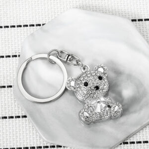 Wholesale Diamond Bear Keychain