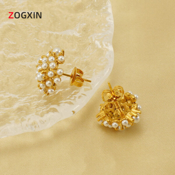 O1CN01Msvj1W1tSFd3zod2T_2211833655900-0-cib Wholesale Stainless Steel 18k Pearl Earrings