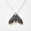 Wholesale Alloy Diablo Moth Pendant Necklace